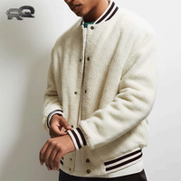 Blousons Teddy Homme Hiver Personnalisés OEM en Toile Brodé Vierge avec Boutons Teddy Bear – Écologiques et Décontractés