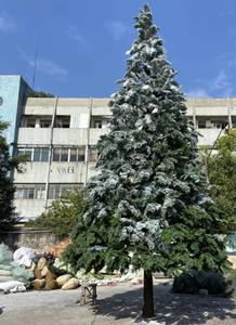 Vente en gros de sapin de Noël artificiel en cèdre Faux arbre bionique décoratif intérieur extérieur parc hôtel plante décorative pour la <span class=keywords><strong>rue</strong></span> - Product Image 6