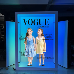 Cabina de Fotos con Doble Cámara y Cambio de Ángulo para Vista Frontal/Trasera, Selfie Panorámico y Captura de Perspectiva Creativa, Compatible con iPad - Product Image 4