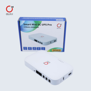 มินิยูพีเอส ระบบสำรองไฟฟ้าแบบต่อเนื่อง AC 20000mAh 12V 15V 24V แบตเตอรี่สำรองสำหรับเราเตอร์ไวไฟ กล้องวงจรปิด รุ่น D8 Pro มินิยูพีเอส D8 Pro - Product Image 5