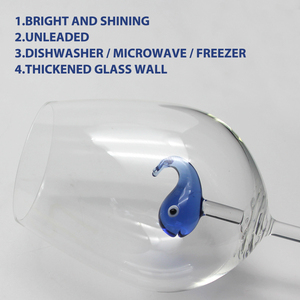 ถ้วยไวน์แดงสุดสร้างสรรค์แก้วใสบอโรซิลิเกตทรงสูง - Product Image 6