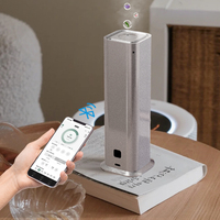 Diffuseur d'arômes électrique à brume froide personnalisé, diffuseur d'huiles essentielles de table avec contrôle par application pour la maison - Meilleure vente