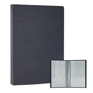 Pp Business Card File Folder With 6 Pockets Page Office Stationery Wholesales Good Quality