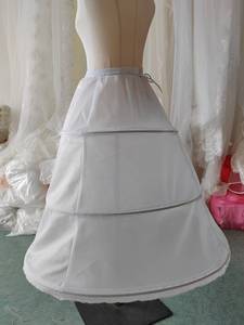 Petticoat for Dress Adult 3 Loops <strong>Underskirt</strong> Elastic Band Adjustable Crinoline - Product Image 3