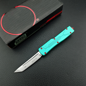Coltello Tascabile Tattico Multiuso per Caccia e Sopravvivenza, Lama in Acciaio D2 e Manico in Alluminio, Coltello Pieghevole per Esterni, Strumenti EDC - Product Image 4