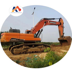 Excavatrice sur chenilles Doosan 520 de grande taille et à forte charge Dx520 Dx520lc-9c, Corée à Shanghai, 52 tonnes, fournie d'origine - Product Image 1