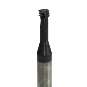 Fresa per filettatura in carburo a dente singolo, tre denti o denti completi, HRC68 ISO Metrico M8*1.25, per filettature interne CNC - Product Image 3