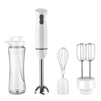 Ensemble de mélangeur à main multifonctionnel Appareil de cuisine électrique Mélangeur d'aliments pour bébés 2 vitesses de contrôle pour appareil de cuisine