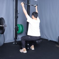 Asiento para Polea de Montaje en Rack - Ideal para Entrenar Músculos Superiores del Cuerpo: Espalda, Hombros y Brazos