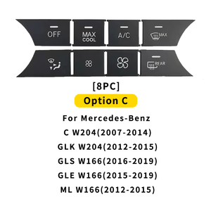 Botón de interruptor para consola central de coche, interruptor multifunción de repuesto para <span class=keywords><strong>Mercedes</strong></span> Benz Clase C GLK GLS GLE ML W204 W166 A1669050800 - Product Image 5