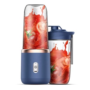 Blender personnel sans BPA, petit extracteur de jus de fruits, machine à jus frais sans fil avec interrupteur de sécurité magnétique - Product Image 1