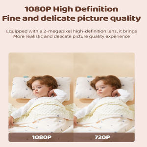Bé Màn hình chơi âm thanh chuyển động âm thanh phát hiện nhiệt độ 2MP ứng dụng từ xa hình ảnh ghi âm giám sát hồng ngoại tầm nhìn ban đêm - Product Image 6