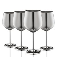 Gobelet Verre à Vin Tasse à Cocktail Or Rose Gobelet Métal Vin Acier Inoxydable Moderne Personnalisé Fête D'affaires 500ml Cadeaux D'affaires 10