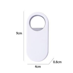 Décapsuleur magnétique aimanté pour réfrigérateur, mini décapsuleur plat pour bouteilles, <span class=keywords><strong>corps</strong></span> en plastique blanc, vente en gros, faible MOQ, export direct usine, en stock - Product Image 6