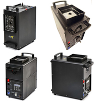 Machine à Brouillard Verticale DMX 512 1500W en Métal avec Télécommande, Colonne de Fumée pour Mariages, Fêtes et Effets Spéciaux