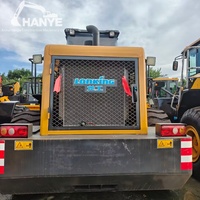 Chargeuse sur pneus d'occasion LONGGONG855 5 tonnes, godet standard, système hydraulique d'origine complet, haute efficacité, engin de construction