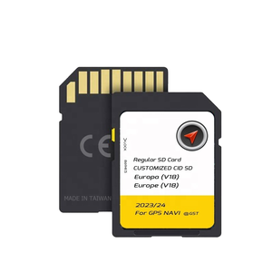 2023 la más nueva versión europea navegación GPS para coche tarjeta SD 8GB 16GB con mapa CID cambiable Material plástico - Product Image 4