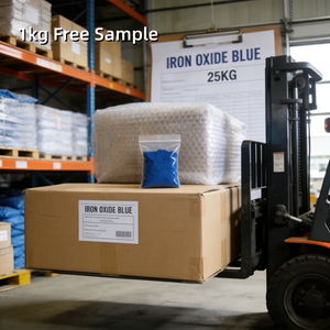Pigmenti di Ossido di Ferro Blu Personalizzati all'Ingrosso per Vari Materiali Edili e Vernici, Blu di Prussia - Product Image 2