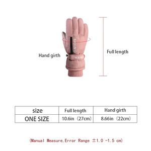 Gants de ski chauds d'hiver professionnels pour femmes, gants de neige chauds, gants de moto imperméables, écran tactile Smile 506 - Product Image 6