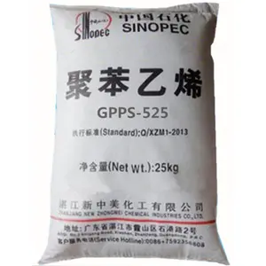 High Impact GPPS granules original GPPS resin general polystyrene pellets HDPE /PMMA /HIPS /GPPS plastic raw material