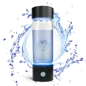 Beste Kwaliteit 3000 Ppb H2 Inhoud Nano Waterstof-Rijke Waterbeker Fles Elektrolyse Module Geschikt Voor Alle Leeftijden Van Mensen