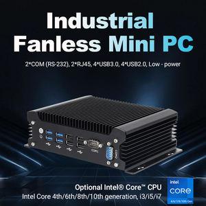 Module 4G I3-6167U CPU <span class=keywords><strong>Mini</strong></span> PC industriel double <span class=keywords><strong>LAN</strong></span> 12V DC compact Win Linux OS <span class=keywords><strong>Mini</strong></span> <span class=keywords><strong>PCIe</strong></span> Slot avec SIM 4G Ordinateur industriel - Product Image 2
