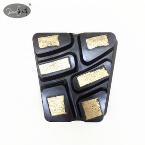 Nouveau style Frankfurt Abrasifs <span class=keywords><strong>diamant</strong></span>és à base métallique Disques blocs hauts 100 mm 60 #   120 #   <span class=keywords><strong>180</strong></span> #   Épaisseur de 30 mm pour le meulage du marbre OEM - Product Image 6