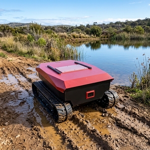 Plataforma Tins-17H de Nuevo Diseño con 350 mm de Distancia al Suelo, Chasis Robótico con Orugas de Goma Resistentes y Enganche para Remolque - Product Image 1