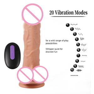 Vente en gros de jouets sexuels pour adultes : 20 vibromasseurs et godemichés avec té<span class=keywords><strong>l</strong></span>écommande, vente directe usine, personnalisables - Product Image 1