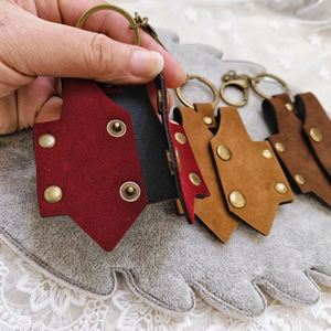 Creative Suede <b>Mini</b> Jacket Keychain Bag Charm Pendant Ornament Exquisite DIY <b>Backpack</b> Keychain Unseix - Product Image 4