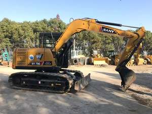 รถขุด SANY มือสอง รุ่น SY75/SY35/SY135/SY60/SY215/SY155/SY335/SY365 คุณภาพสูง เครื่องยนต์ Isuzu พร้อมลูกปืน เกียร์ PLC มอเตอร์ รุ่นปี 2023 - Product Image 2
