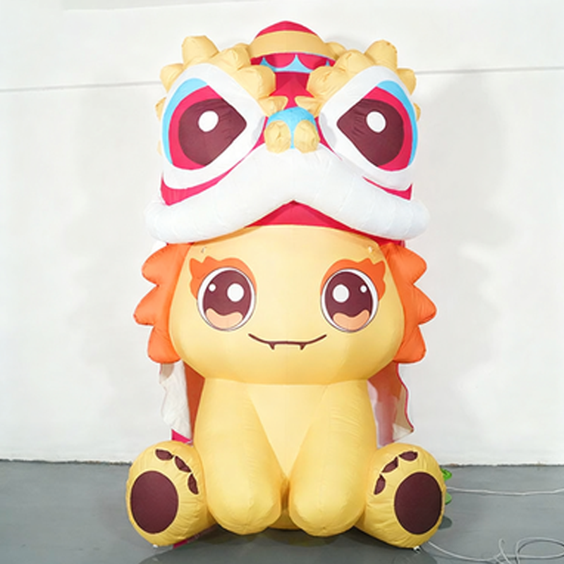 Custom Inflatable Cartoon Glow in the