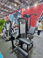 Machine de musculation professionnelle en acier à charge par poulie pour usage commercial, pour la musculation, exercices de curl et d'extension assis des jambes, 130 kg, prix usine