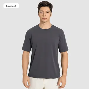 Casual Men's Sports Short-Sleeved Top Outdoor Running Lightweight Breathable Loose All-Match Fitness <strong>T</strong>-<strong>Shirt</strong> Fleece <strong>3D</strong> Pattern - Product Image 6