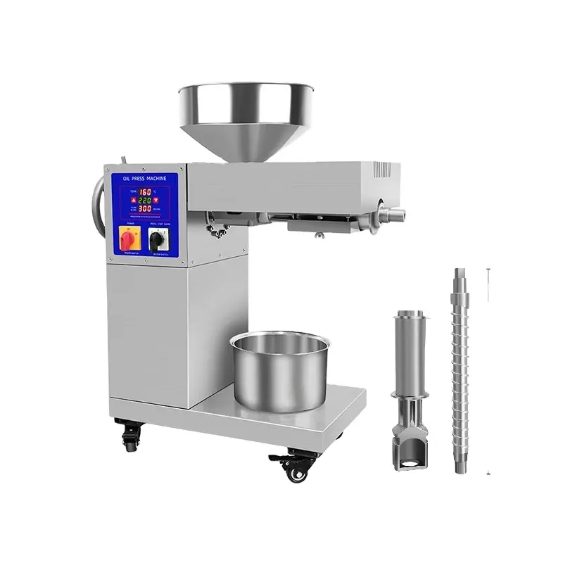 Commercial Automatic Oil Press Machine Peanut Oil Extractor Flaxseed Walnut kernel Perilla seed Rapeseed Olive Oil machine
