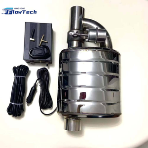 ท่อไอเสียสแตนเลส FlowTech Universal แบบขัดเงา พร้อมรีโมทคอนโทรล ขนาด 2.5 3 นิ้ว อะไหล่ระบบไอเสีย - Product Image 3