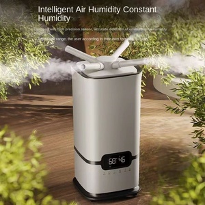 Humidificateurs électriques à ultrasons 16L grande capacité de <span class=keywords><strong>sortie</strong></span> de brouillard lourd 2 tubes de brouillard <span class=keywords><strong>3</strong></span> ailettes d'atomisation de noyau Humidistat Humidification - Product Image 1