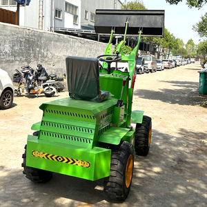 Pemuat listrik Mini kualitas tinggi Tiongkok 4 roda 1 <span class=keywords><strong>Ton</strong></span> <span class=keywords><strong>3</strong></span> <span class=keywords><strong>Ton</strong></span> multifungsi pemuat ujung depan kecil dengan ember - Product Image 6