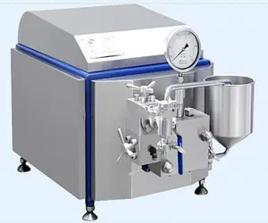 200L 500L 1000L/25MPA Small Lab High Pressure Milk Homogenizer