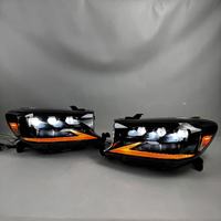 Ensemble de phares à lentille laser LED pour Fortuner, modification tout-terrain, feux de jour, état neuf, 2008-2011