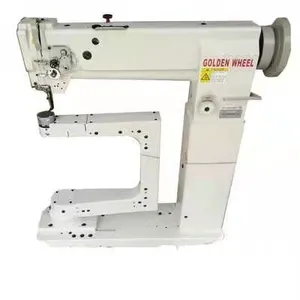 High speed golden wheel CS-8900 rotate 360 degrees post bed stitch sewing machine for bags,leather