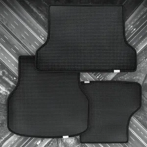 Artes Heavy Duty Durable All Weather Floor Mats Trunk Mat Cargo Competble With Tesla Model Y 2020-2023