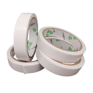 綿紙両面テープ白強い粘着性粘着ステッカーストリップティッシュテープホームオフィス用品 - Product Image 1