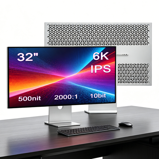Flat 27 32 Inch 4K 5K 6K 60Hz/75Hz Gaming Monitor LCD IPS Desktop PC Computer Screen