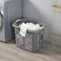 Nouveau panier à linge Durable PP Plastique Salle de bain Grand panier à linge de rangement pour vêtements sales