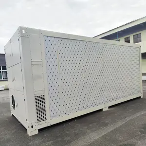 新条件的冷室步入式冷却器，带冷凝单元和蒸发器冷冻机，用于食品储存，用于冷藏