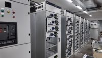 Armoire de distribution électrique personnalisable pour centres commerciaux, compartiments modulaires flexibles, compatibilité tiroirs type MNS