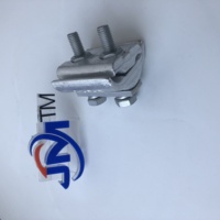 Raccord électrique de haute qualité 1 boulon en aluminium PG pince en aluminium à rainure parallèle