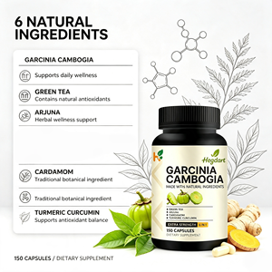 Capsules d'extrait de thé vert Arjuna, soutien métabolique, aide digestive, complément naturel, OEM, étiquette privée, vente en gros, 150 unités - Product Image 2