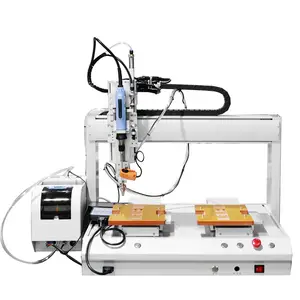 Máquina de parafuso duplo de eixo y avançada com absorção automática e apertar o ideal para montagem de precisão